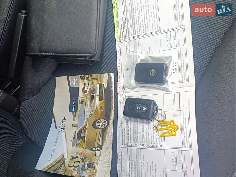 Хетчбек Nissan Note 2012 в Києві документ
