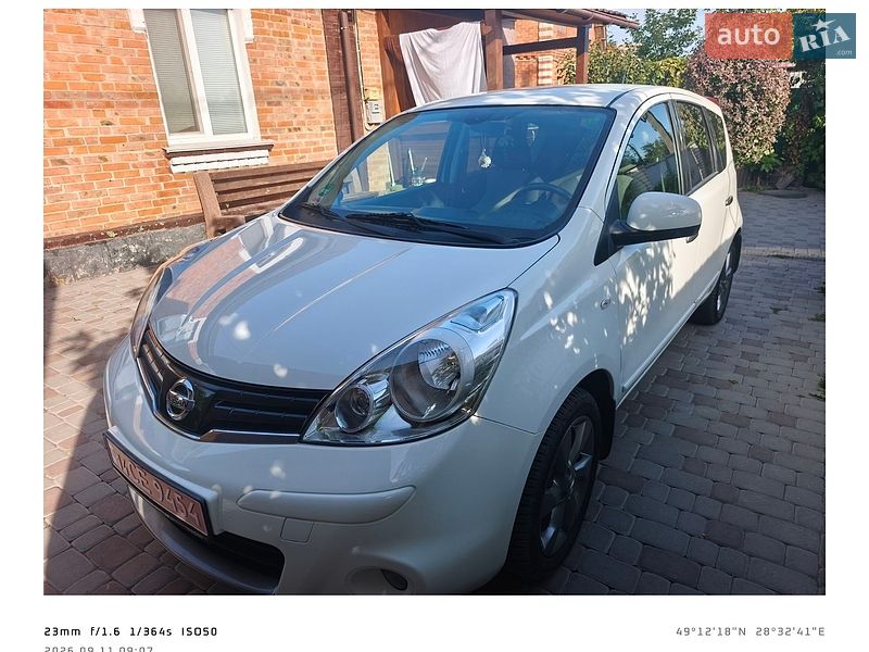 Хетчбек Nissan Note 2011 в Вінниці