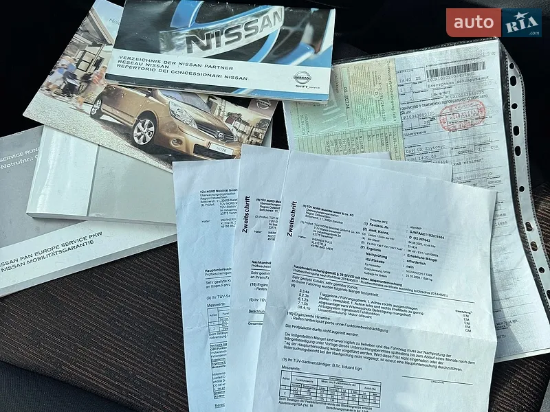 Хетчбек Nissan Note 2009 в Житомирі документ