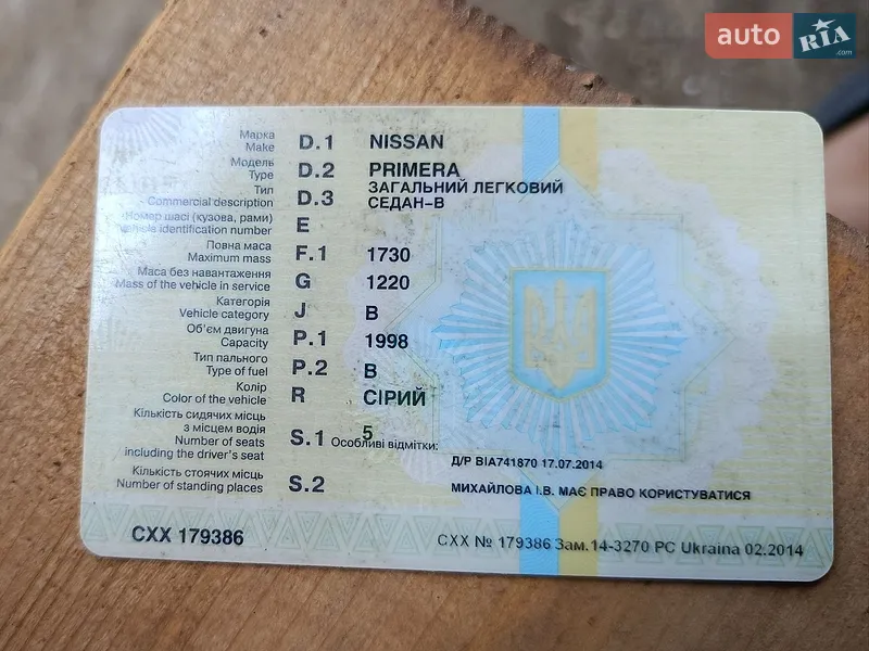 Nissan Primera 1993
