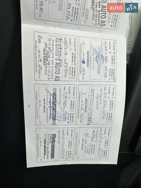 Внедорожник / Кроссовер Nissan Qashqai+2 2011 в Коломые документ 4 фото Внедорожник / Кроссовер Nissan Qashqai+2 2011 в Коломые документ