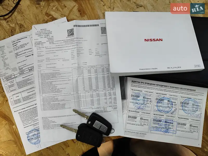 Внедорожник / Кроссовер Nissan Qashqai 2019 в Чернобае документ