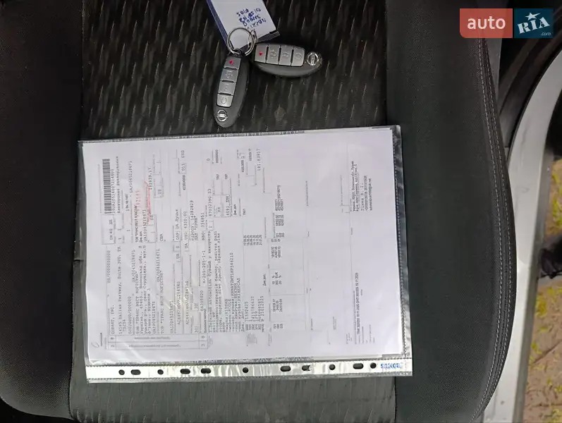 Внедорожник / Кроссовер Nissan Rogue 2017 в Луцке документ