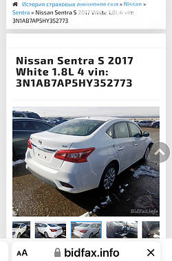 Седан Nissan Sentra 2017 в Чернигове