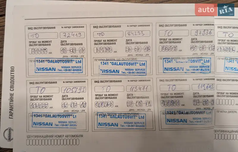 Позашляховик / Кросовер Nissan X-Trail 2008 в Львові документ