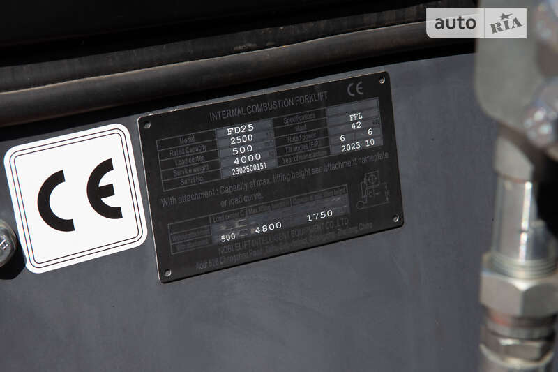 Вилочний навантажувач Noblelift FD25 2023 в Житомирі