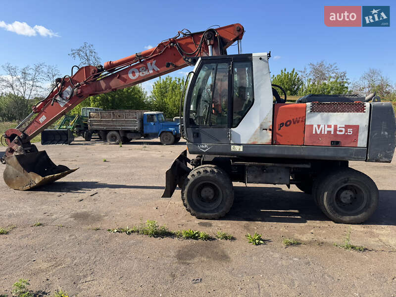 Колесный экскаватор O&K MH 5 2000 в Александрие фото 3 Колесный экскаватор O&K MH 5 2000 в Александрие