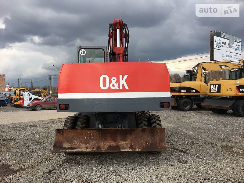Колісний екскаватор O&K MH 1998 в Львові