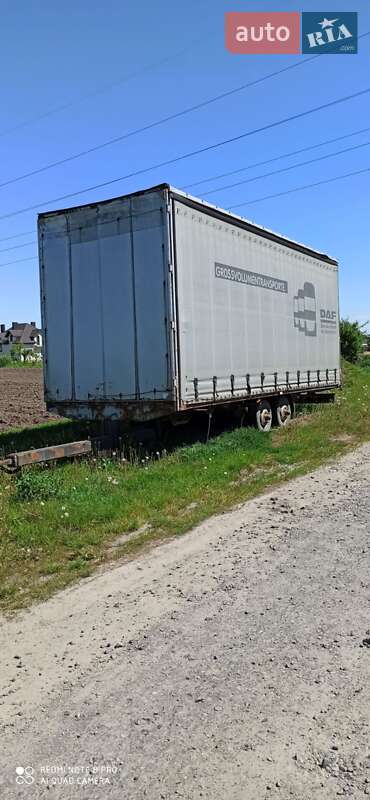 Тентований борт (штора) - прицеп Obermaier OS2 2001 в Луцьку