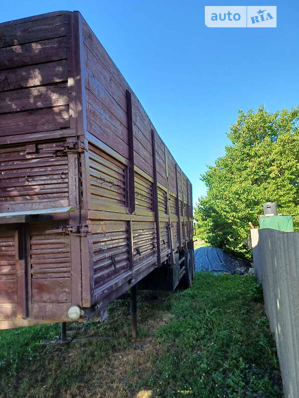 Бортовой полуприцеп ОДАЗ 9370 1988 в Чернобае