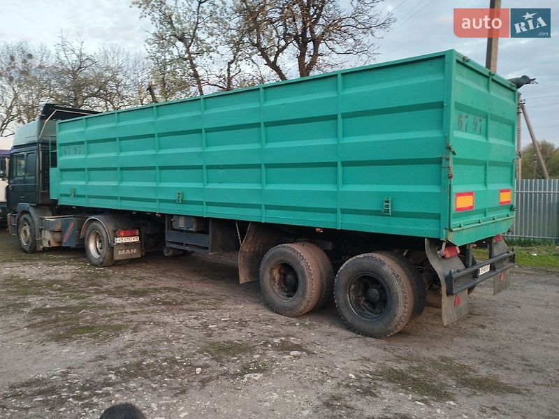 Бортовой полуприцеп ОДАЗ 9370 1985 в Крыжополе