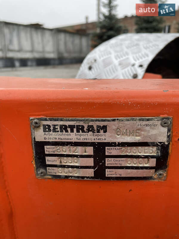 Автовишка Omme Lift 2750 1998 в Полтаві фото 9 Автовишка Omme Lift 2750 1998 в Полтаві