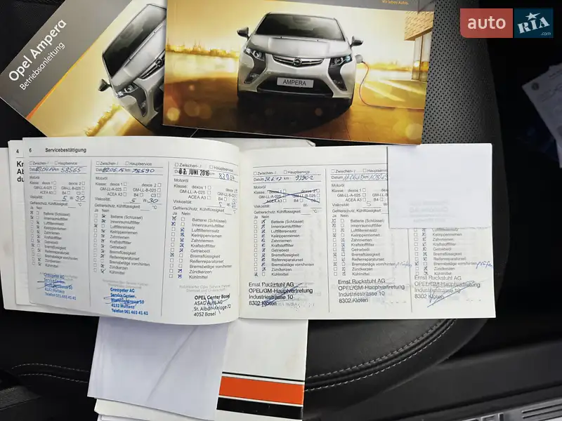 Хэтчбек Opel Ampera 2012 в Белой Церкви документ