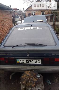 Хэтчбек Opel Ascona 1987 в Луцке