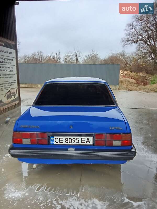 Седан Opel Ascona 1988 в Чернівцях фото 6 Седан Opel Ascona 1988 в Чернівцях