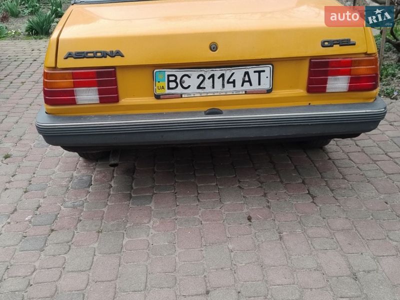 Седан Opel Ascona 1986 в Добротворі