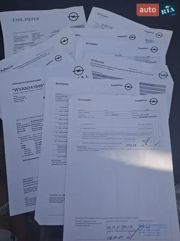 Универсал Opel Astra 2020 в Калуше документ