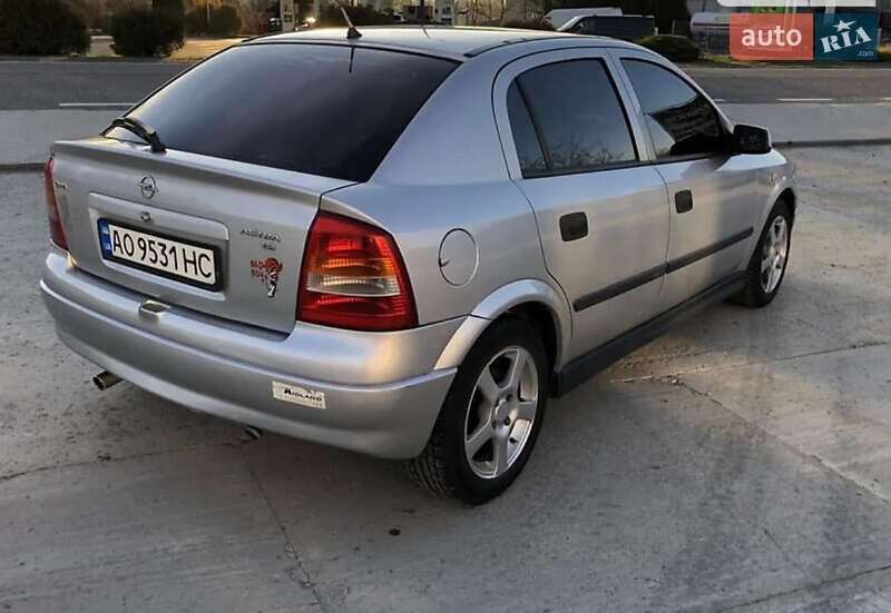 Хетчбек Opel Astra 2001 в Солотвині фото 7 Хетчбек Opel Astra 2001 в Солотвині