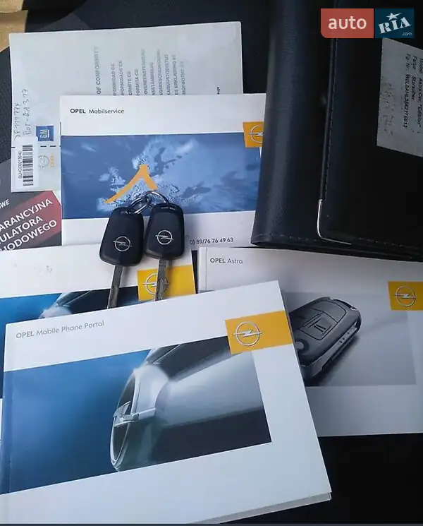 Хетчбек Opel Astra 2011 в Вінниці документ