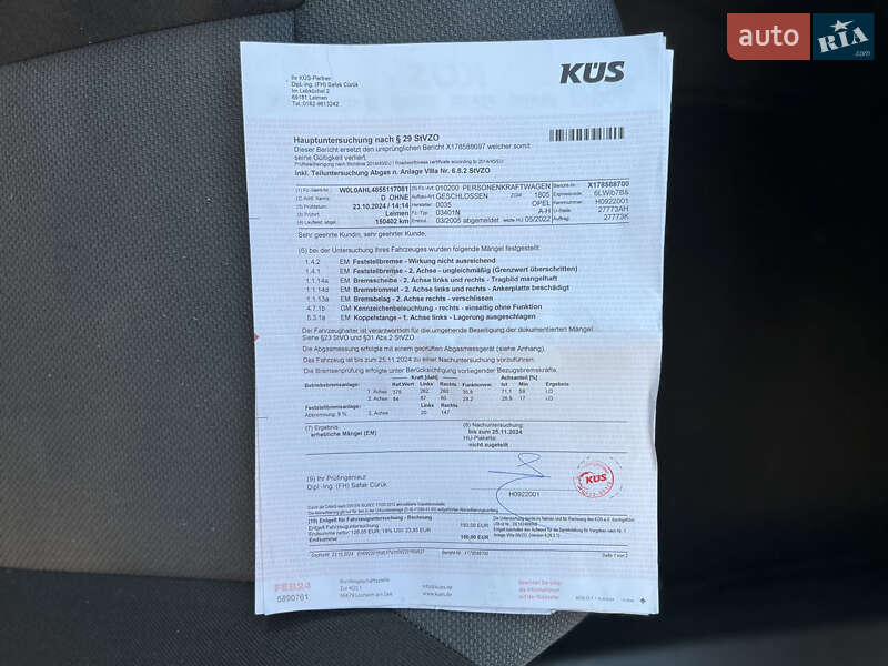 Хэтчбек Opel Astra 2005 в Ивано-Франковске