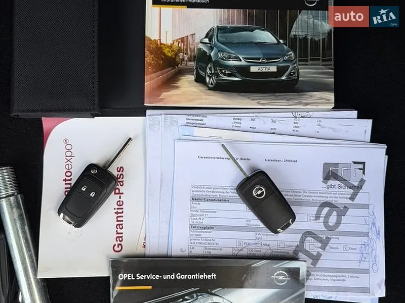 Універсал Opel Astra 2015 в Луцьку документ