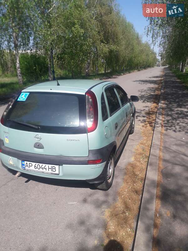 Хэтчбек Opel Corsa 2002 в Запорожье