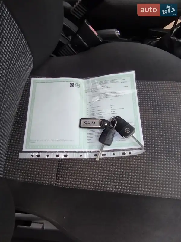 Микровэн Opel Meriva 2009 в Львове документ