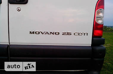 Вантажопасажирський фургон Opel Movano 2004 в Рівному