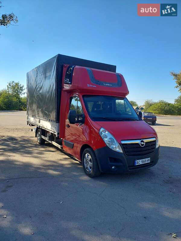 Тентованый Opel Movano 2018 в Днепре фото 2 Тентованый Opel Movano 2018 в Днепре