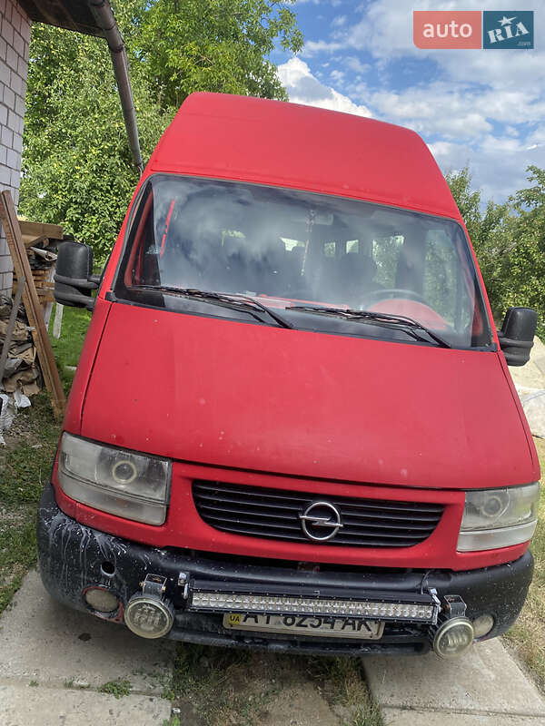 Микроавтобус Opel Movano 2001 в Жидачове