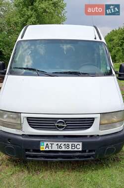 Вантажний фургон Opel Movano 2001 в Надвірній