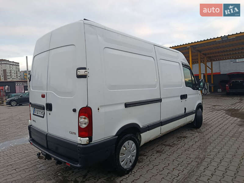 Грузовой фургон Opel Movano 2004 в Хмельницком