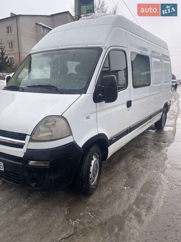 Микроавтобус грузовой (до 3,5т) Opel Movano 2006 в Львове