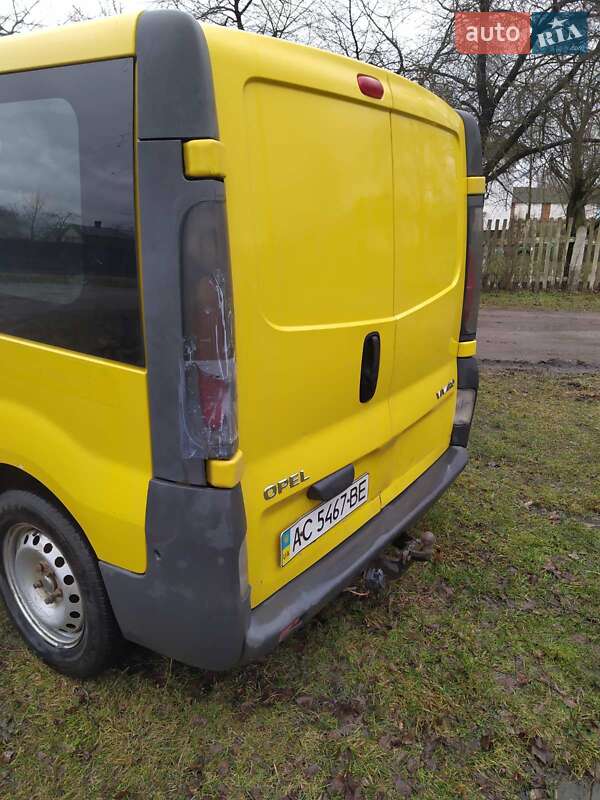 Минивэн Opel Vivaro 2005 в Ратным фото 9 Минивэн Opel Vivaro 2005 в Ратным