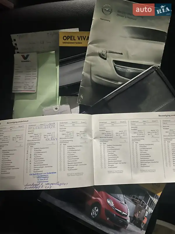 Минивэн Opel Vivaro 2012 в Дубно документ