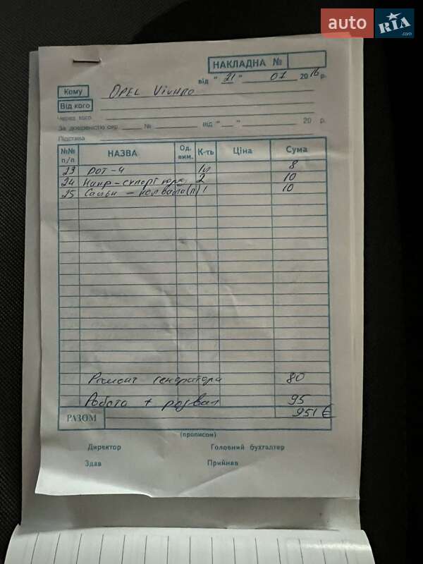 Минивэн Opel Vivaro 2005 в Тлумаче фото 20 Минивэн Opel Vivaro 2005 в Тлумаче