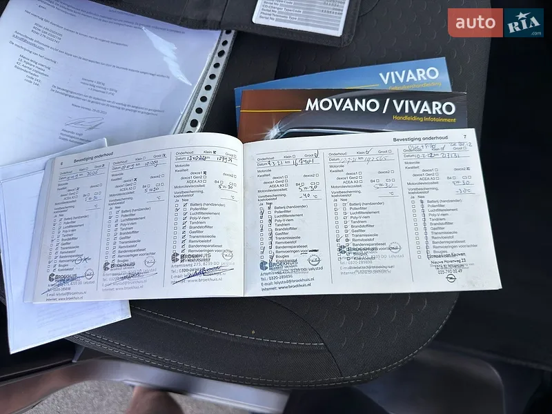 Минивэн Opel Vivaro 2018 в Ровно документ