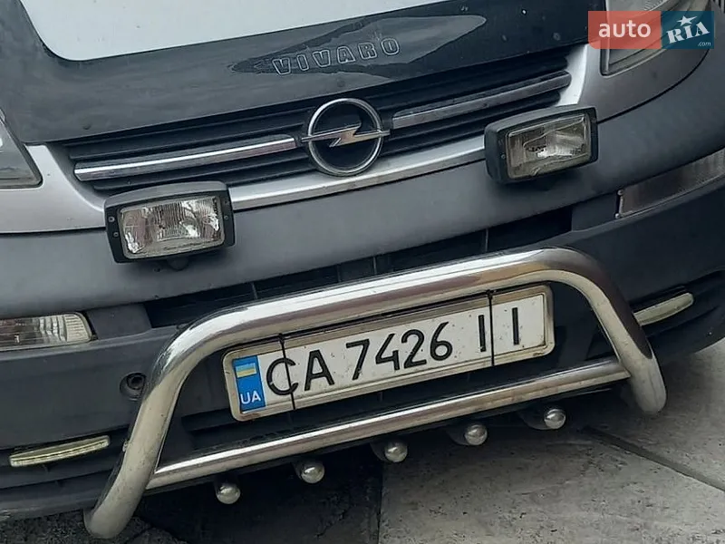 Opel Vivaro 2002