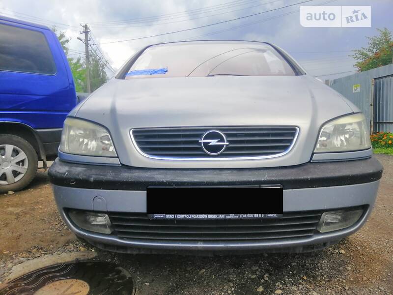 Минивэн Opel Zafira 2001 в Львове