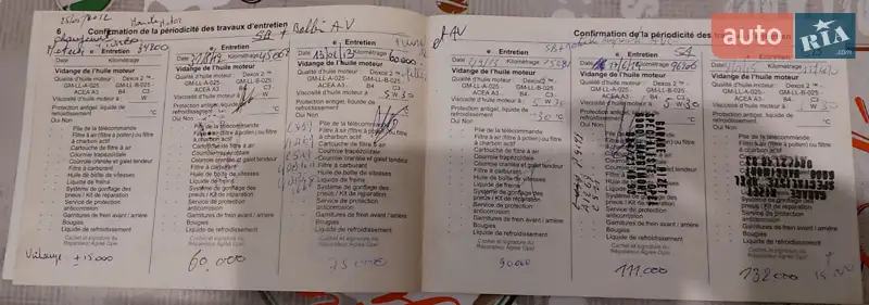 Мінівен Opel Zafira 2011 в Здолбуніві документ