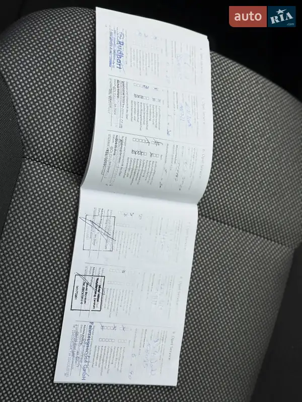 Минивэн Opel Zafira 2014 в Стрые документ