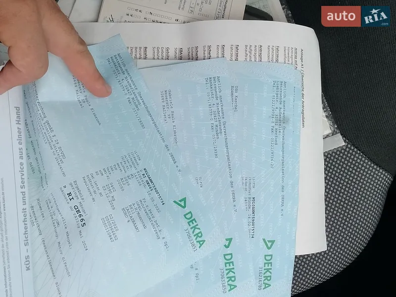 Мінівен Opel Zafira 2009 в Тернополі документ