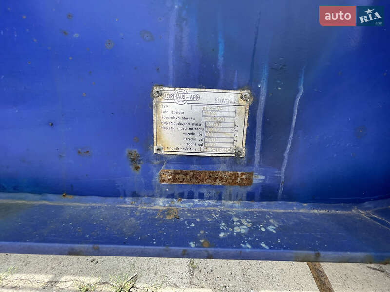 Контейнеровоз полуприцеп Orthaus OPS 1994 в Одессе фото 8 Контейнеровоз полуприцеп Orthaus OPS 1994 в Одессе