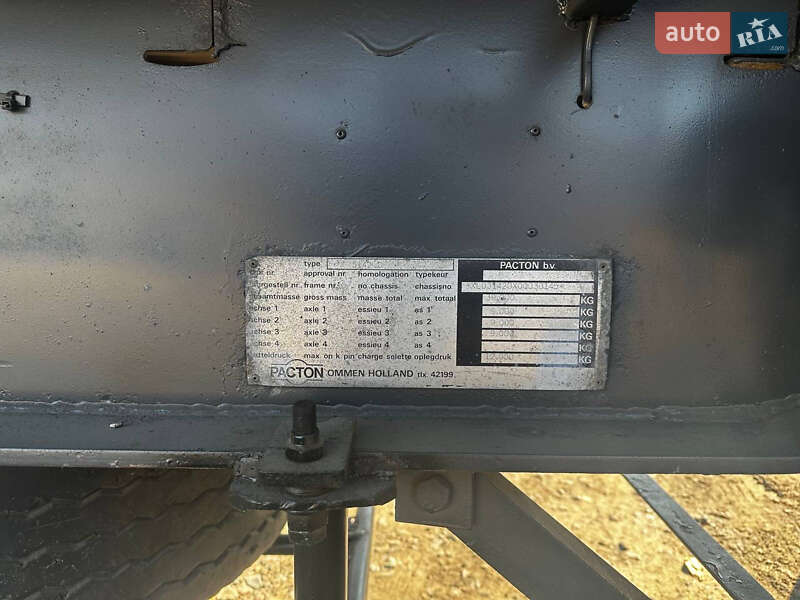 Контейнеровоз полуприцеп Pacton 3142 1992 в Балте фото 21 Контейнеровоз полуприцеп Pacton 3142 1992 в Балте