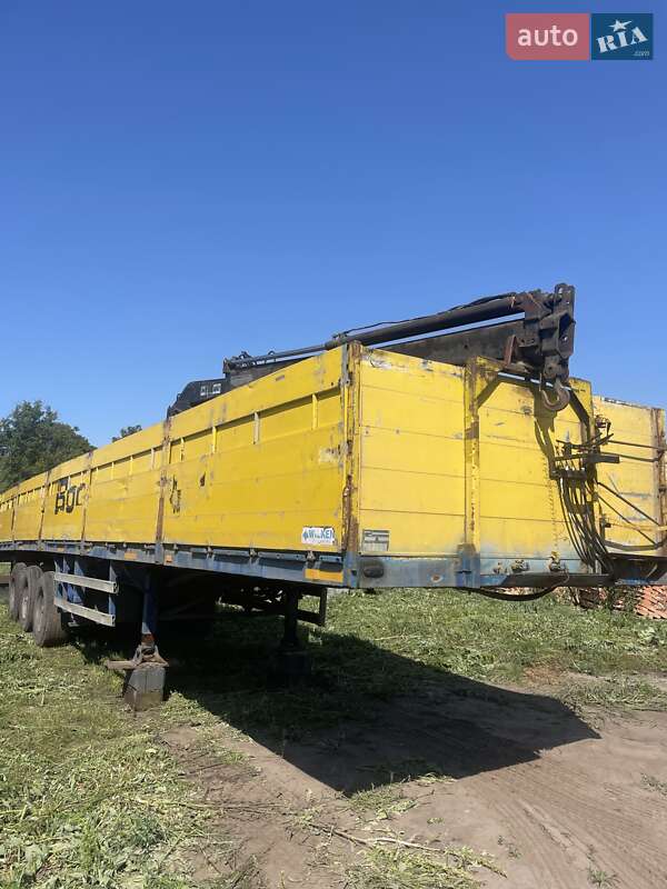 Бортовий напівпричіп Pacton SLX 1991 в Рівному