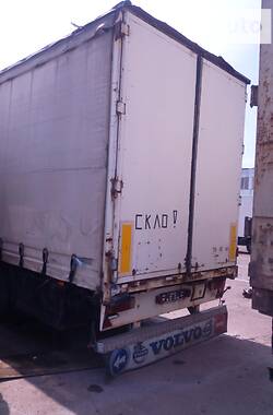 Тентованный борт (штора) - полуприцеп Pacton T3001 1999 в 