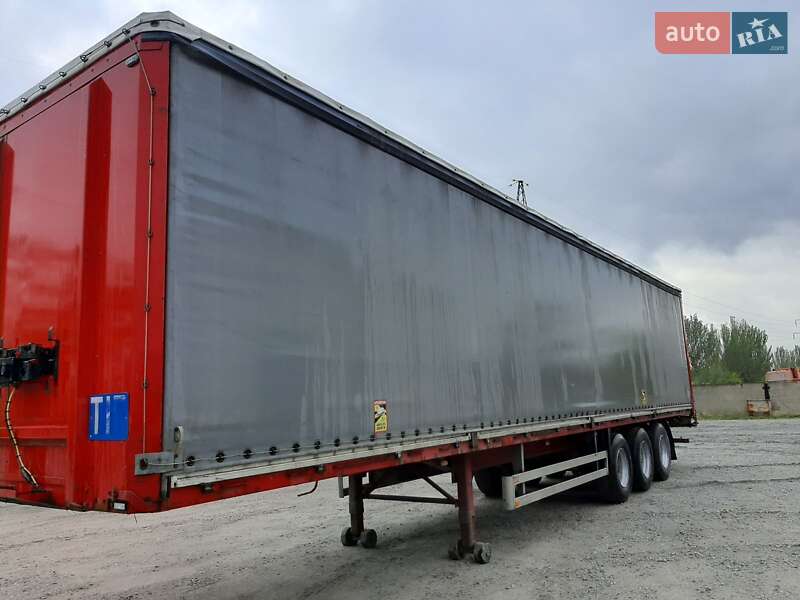 Бортовий напівпричіп Pacton T3001 2008 в Запоріжжі
