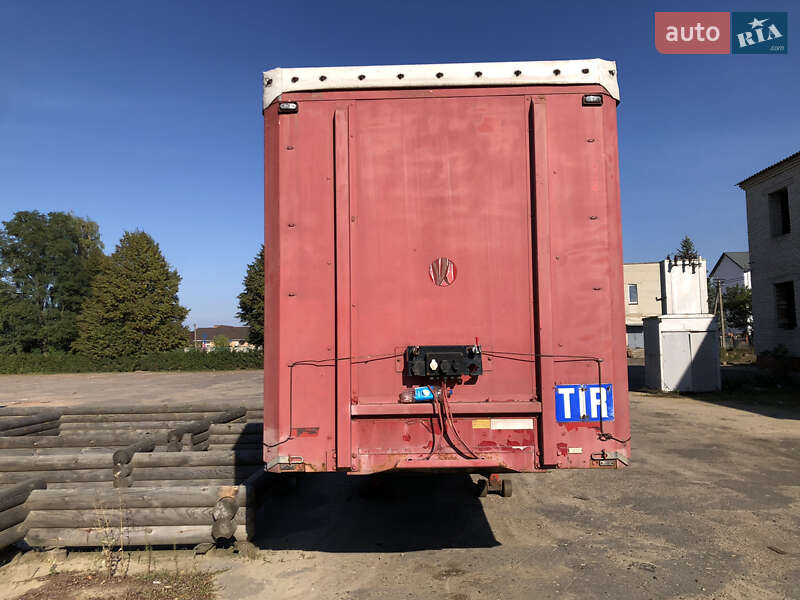 Бортовий напівпричіп Pacton T3001 2005 в Старій Вижівці
