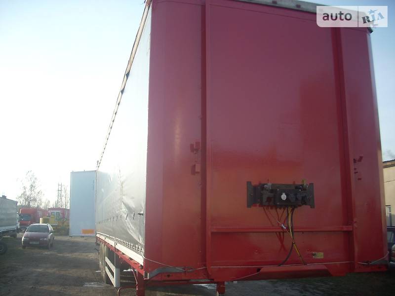 Тентованный борт (штора) - полуприцеп Pacton T3001 2003 в Ковеле