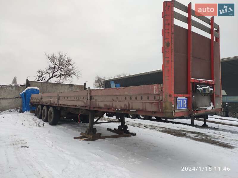 Бортовий напівпричіп Pacton TXL 1998 в Харкові